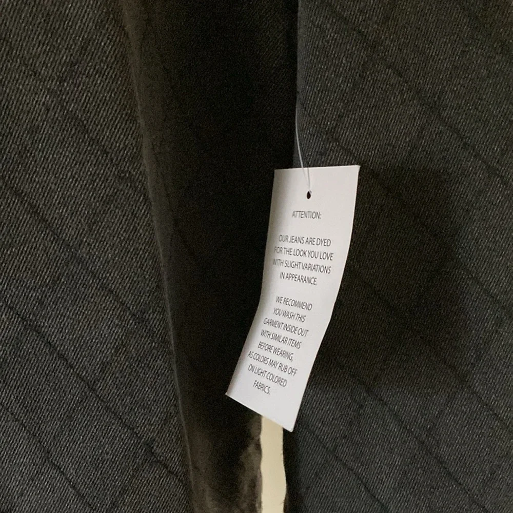 NWT Blair DenimEase™ Quilted Jacket Black Wash - Picture 5 of 5